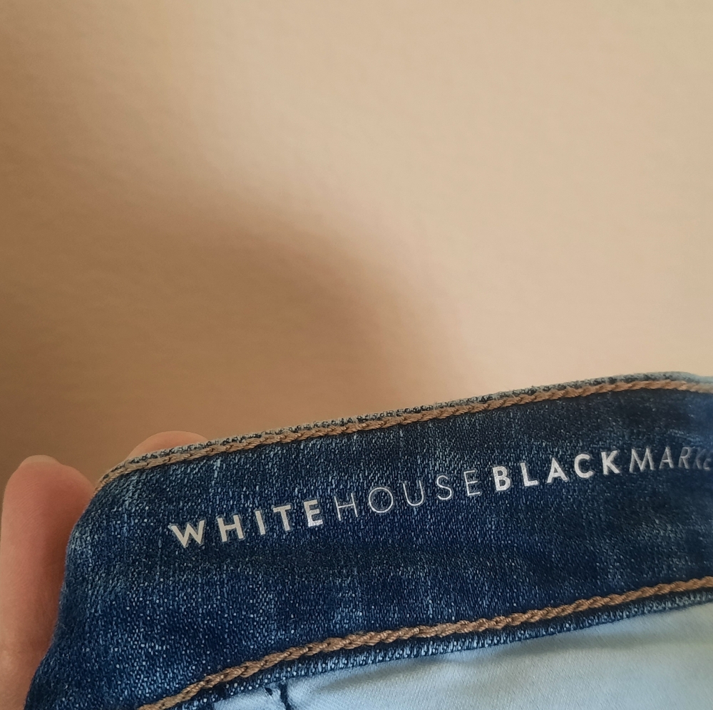 WHBM Everyday Soft Slim Ankle Jeans With Embellishments - Picture 7 of 8